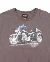 Vintage Harley Davidson Motorbike Graphic T-Shirt - XL