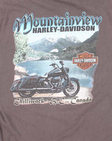 Vintage Harley Davidson Motorbike Graphic T-Shirt - XL