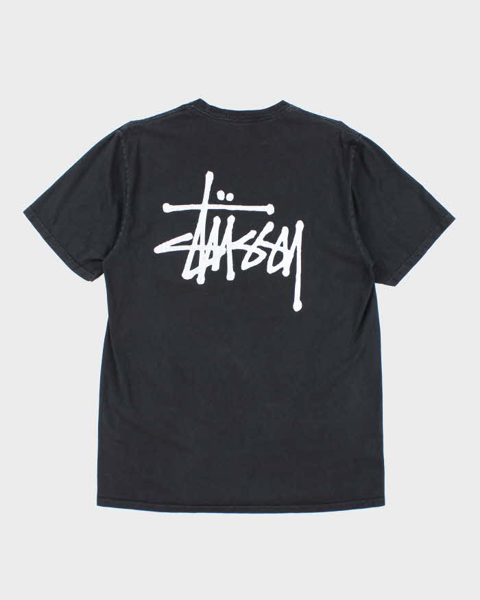 Vintage 2000's Stussy Spell Out Graphic T-Shirt - M
