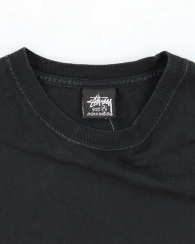 Vintage 2000's Stussy Spell Out Graphic T-Shirt - M