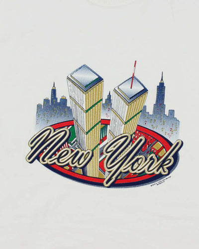 Vintage 90's New York Souvenir Graphic T-Shirt - L