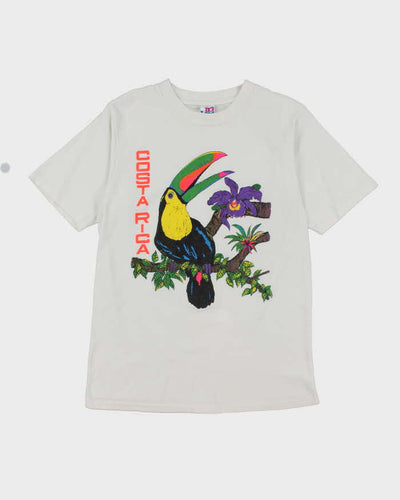 Vintage 90's Costa Rica Toucan Souvenir Graphic T-Shirt - L