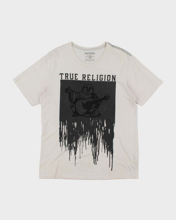 Vintage True Religion Buddha Graphic T-Shirt - L