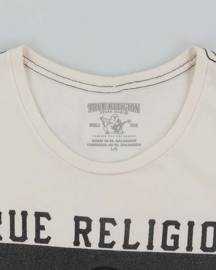 Vintage True Religion Buddha Graphic T-Shirt - L