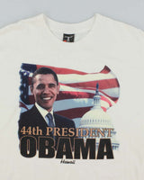 Vintage 2000's Barack Obama Presidential Campaign Graphic T-Shirt - XL