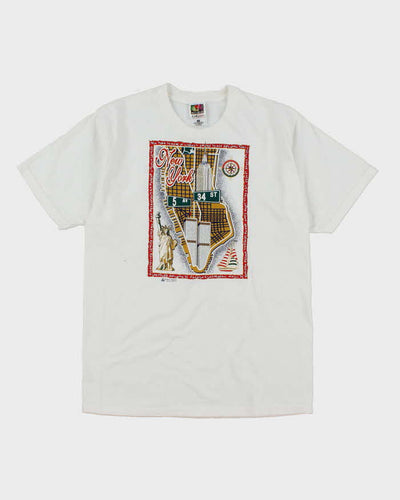 Vintage 90's New York City Souvenir Graphic T-Shirt - M