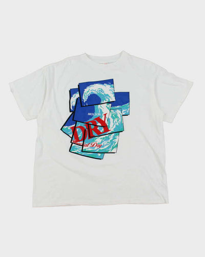 Vintage 90's Molson Dry Beer Graphic T-Shirt - XL