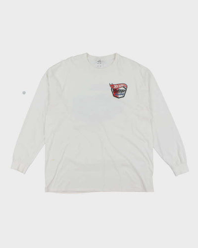 Vintage 2000's Hot Wheels Racing Graphic Long Sleeve T-Shirt - XL