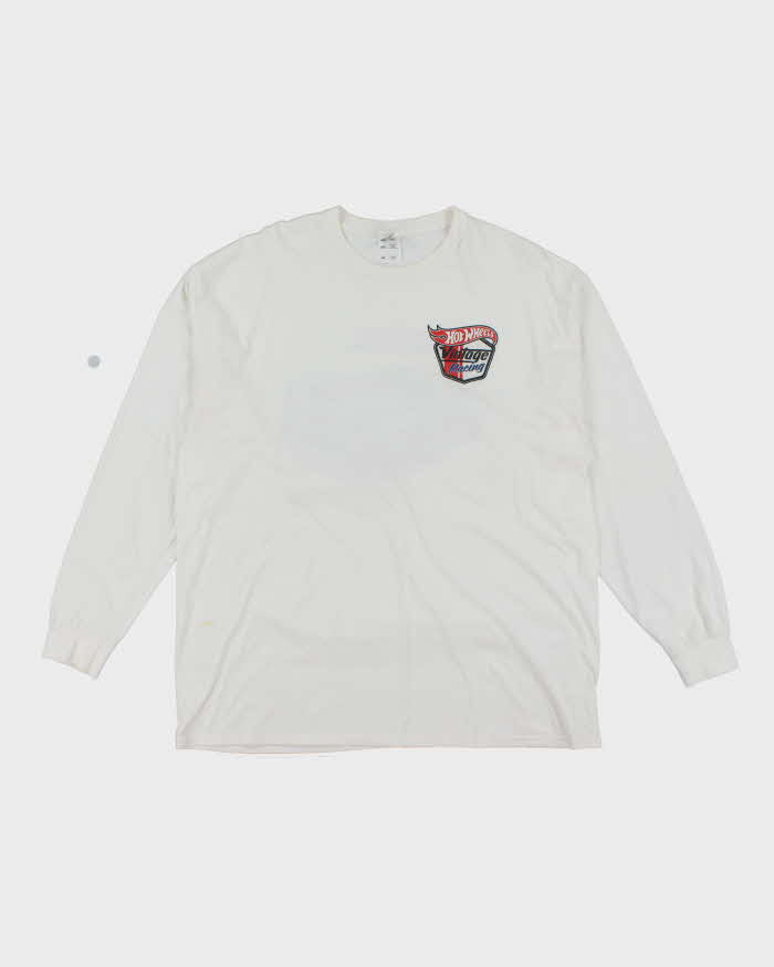 Vintage 2000's Hot Wheels Racing Graphic Long Sleeve T-Shirt - XL