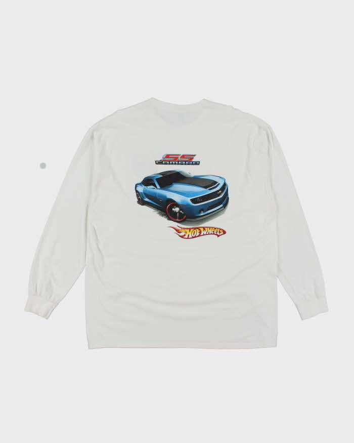 Vintage 2000's Hot Wheels Racing Graphic Long Sleeve T-Shirt - XL