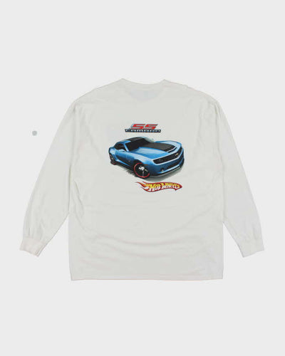 Vintage 2000's Hot Wheels Racing Graphic Long Sleeve T-Shirt - XL