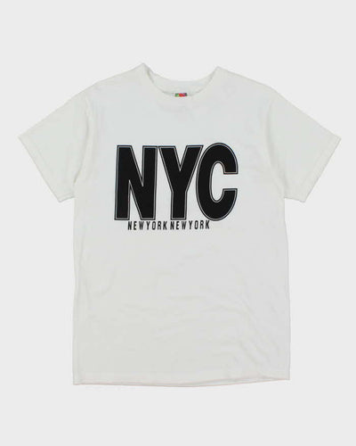 Vintage 90's NYC Spell Out Graphic T-Shirt - M