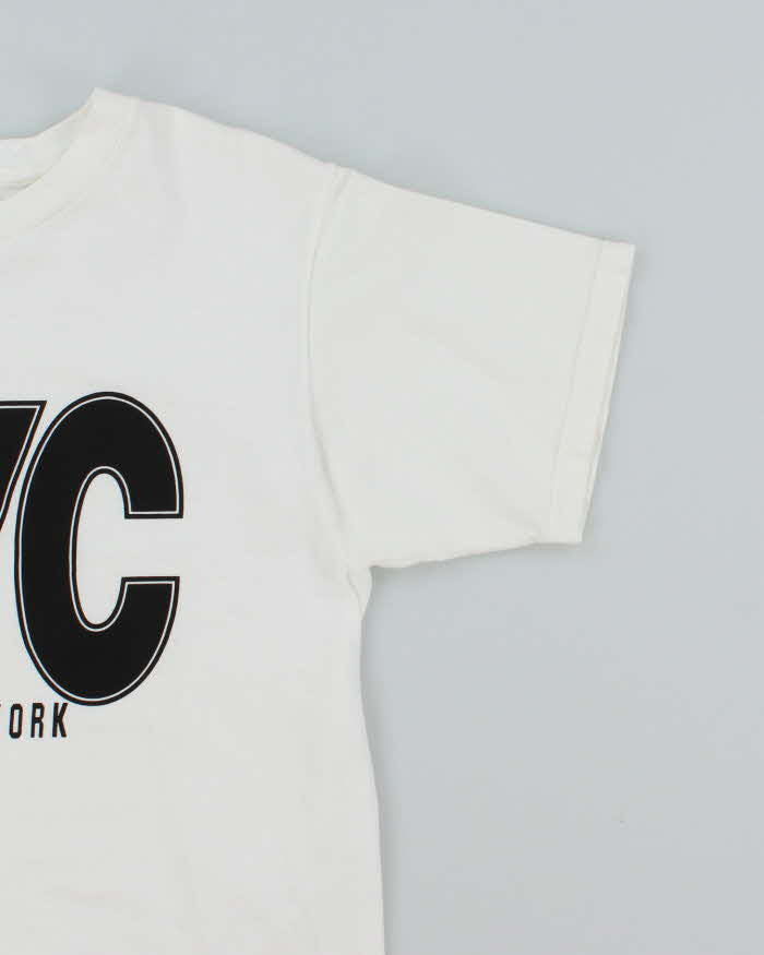Vintage 90's NYC Spell Out Graphic T-Shirt - M