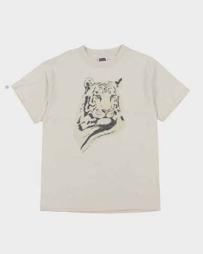 Vintage 90's Snow Tiger Graphic T-Shirt - L