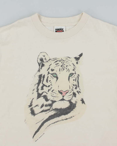 Vintage 90's Snow Tiger Graphic T-Shirt - L