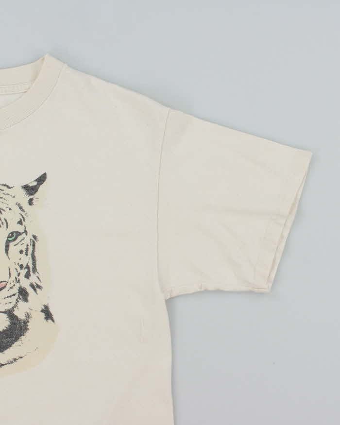 Vintage 90's Snow Tiger Graphic T-Shirt - L