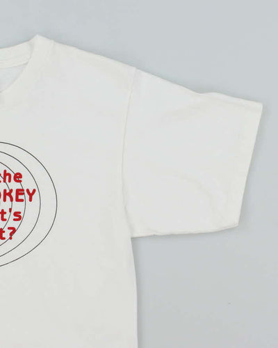 Vintage 2000's Hokey Pokey Comedy Slogan T-Shirt - M
