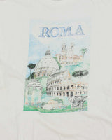 Vintage 90's Roma Italy Graphic Souvenir T-Shirt - M