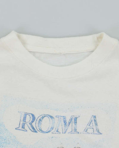 Vintage 90's Roma Italy Graphic Souvenir T-Shirt - M