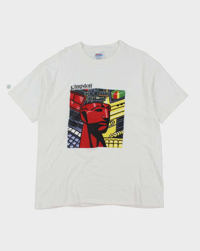 Vintage 90's Kingston Technology Graphic T-Shirt - XL