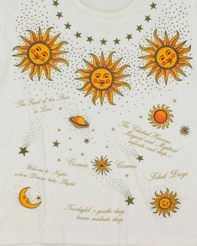 Vintage 90's Single Stitch Sun Graphic T-Shirt - L