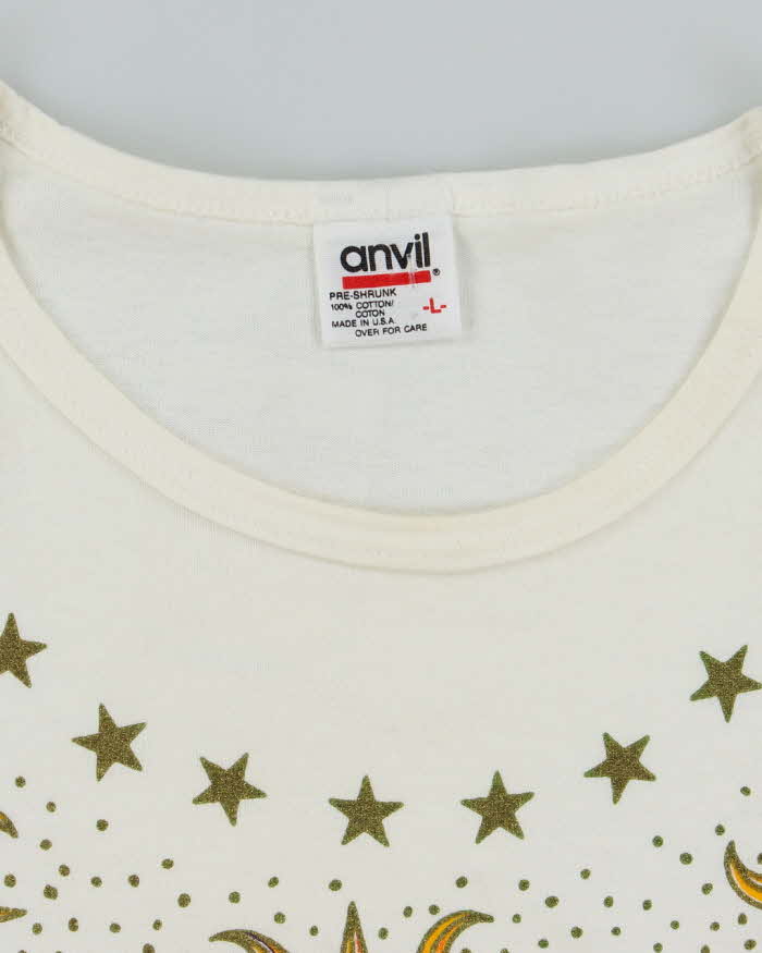 Vintage 90's Single Stitch Sun Graphic T-Shirt - L