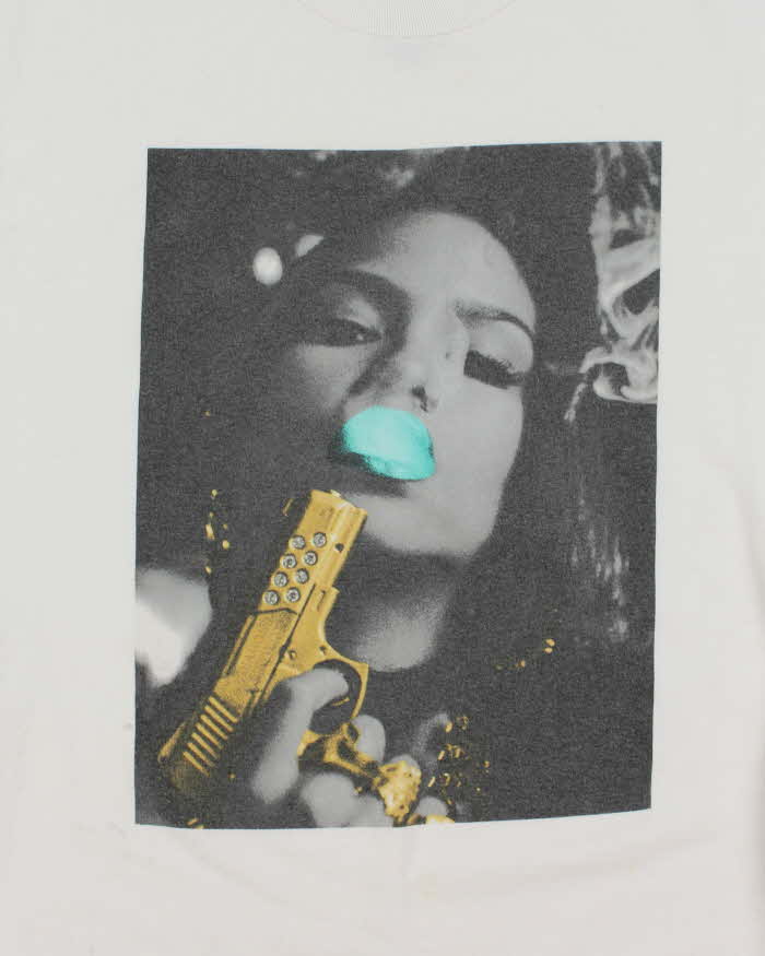 2000's Diamond Supply Cassie Graphic T-Shirt - L