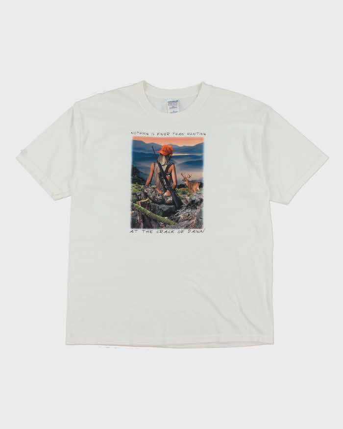 Vintage 2000's Nothing Finer Graphic T-Shirt - XL