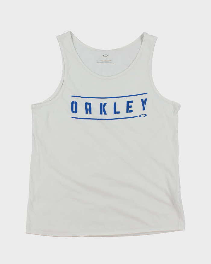Vintage 2000's Oakley Spell Out Graphic Vest - L