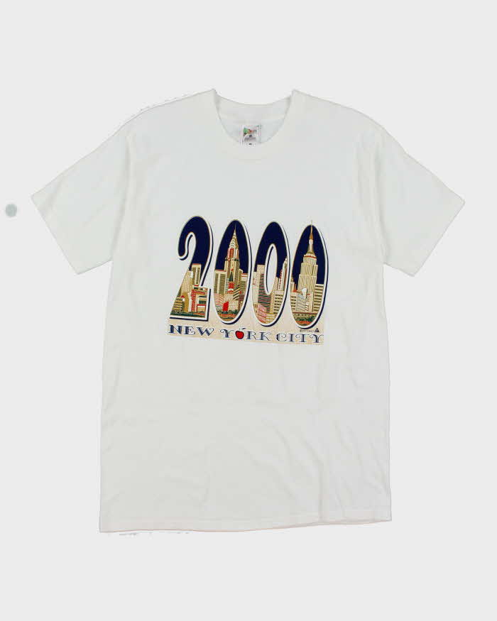 Vintage 2000's New York City Graphic T-Shirt - L