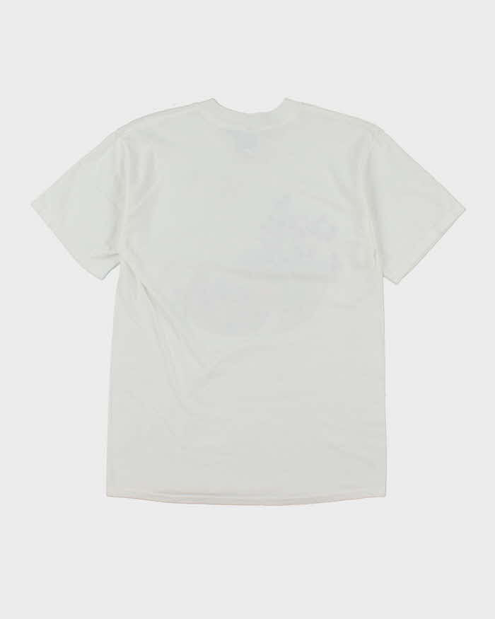 Vintage Y2K Nike Geometric Graphic T-Shirt - M