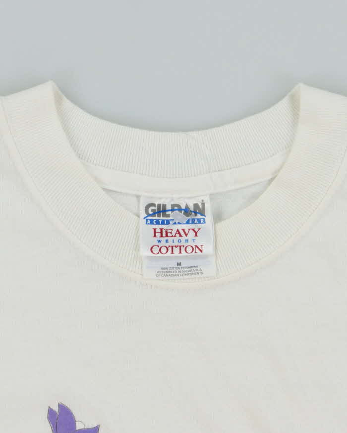 Vintage Y2K Nike Geometric Graphic T-Shirt - M
