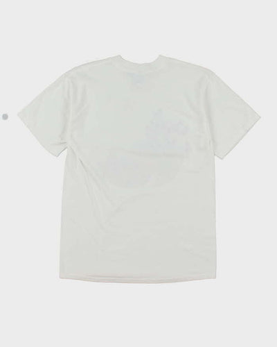 Vintage 90's Alaska Landscape Drawing Graphic T-Shirt - M