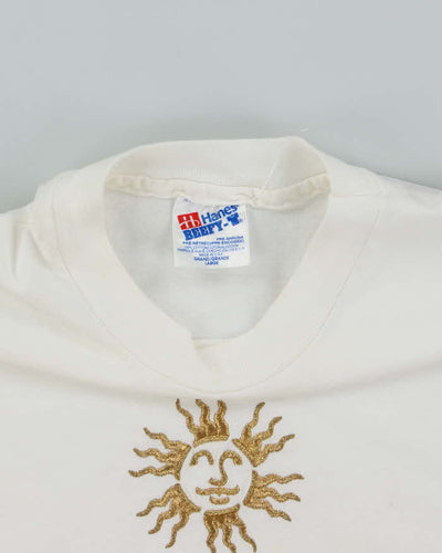 Vintage 90's Maui Embroidered Graphic T-Shirt - L