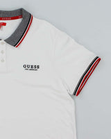Vintage 2000's Guess Embroidered Logo Polo Shirt - XL