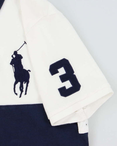 Vintage 2000's Ralph Lauren Big Horse Embroidered Polo Shirt - L