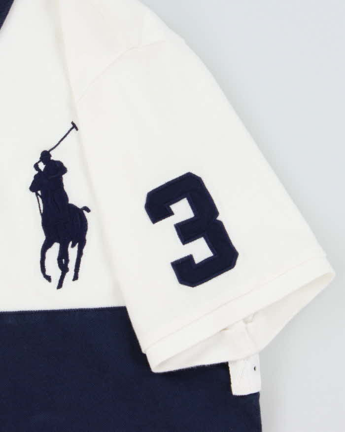 Vintage 2000's Ralph Lauren Big Horse Embroidered Polo Shirt - L