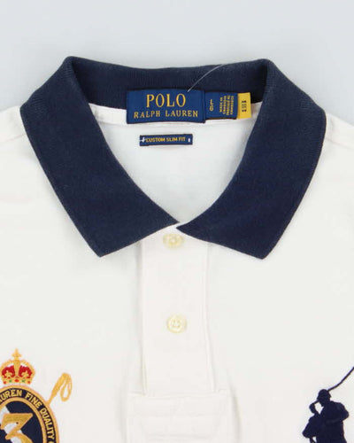 Vintage 2000's Ralph Lauren Big Horse Embroidered Polo Shirt - L