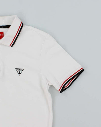 Vintage 2000's Guess Small Logo Polo Shirt - M