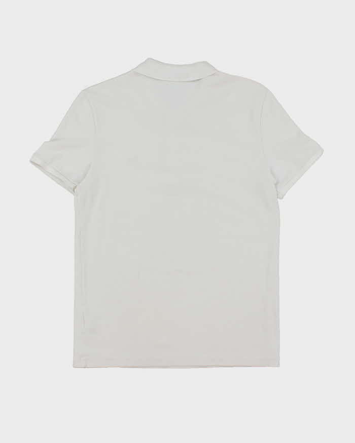 Vintage 2000's Lacoste Small Silver Croc Polo Shirt - M