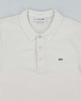 Vintage 2000's Lacoste Small Silver Croc Polo Shirt - M