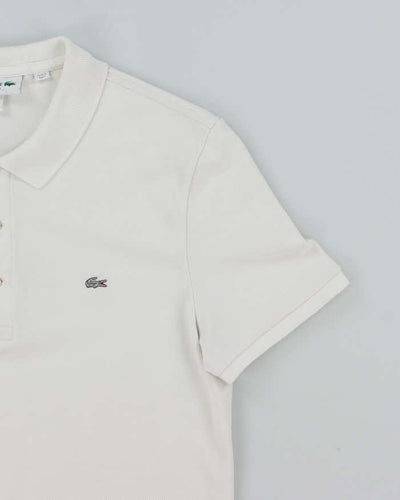 Vintage 2000's Lacoste Small Silver Croc Polo Shirt - M