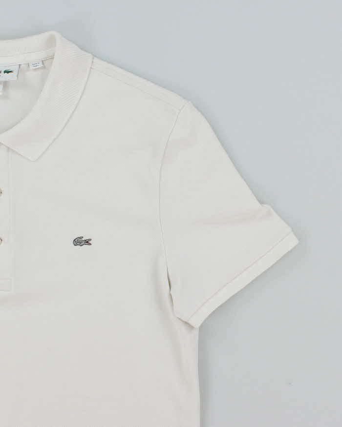 Vintage 2000's Lacoste Small Silver Croc Polo Shirt - M