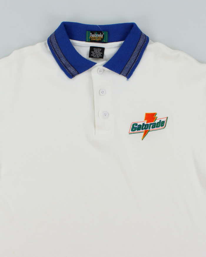Vintage 90's Gatorade Embroidered Logo Polo Shirt - L