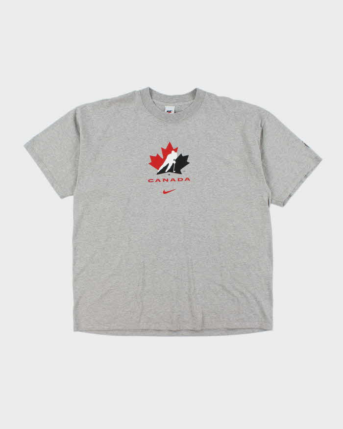 Vintage 90's Nike Canada Hockey Graphic T-Shirt - XL
