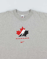 Vintage 90's Nike Canada Hockey Graphic T-Shirt - XL
