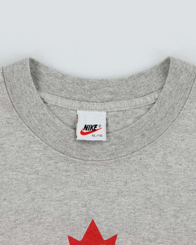 Vintage 90's Nike Canada Hockey Graphic T-Shirt - XL