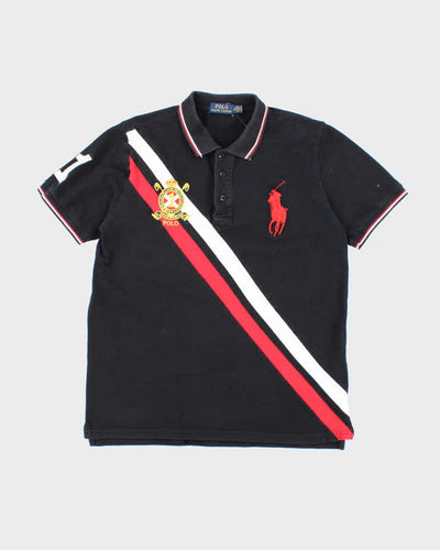 Vintage Y2K Ralph Lauren Big Embroidered Horse Polo Shirt - XL