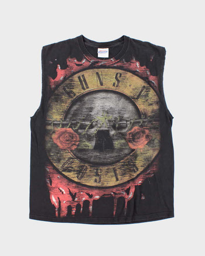 Vintage Y2K Guns n Roses All Over Print Sleeveless T-Shirt - XL