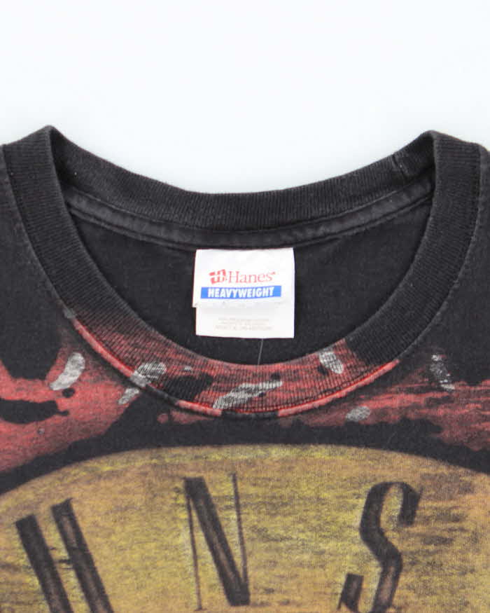 Vintage Y2K Guns n Roses All Over Print Sleeveless T-Shirt - XL